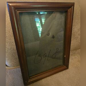 Classic Brown Wooden Photo Frame 6 X 4